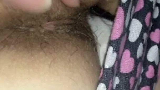 Stuffing my dick in the hairy pussy of my milf wife