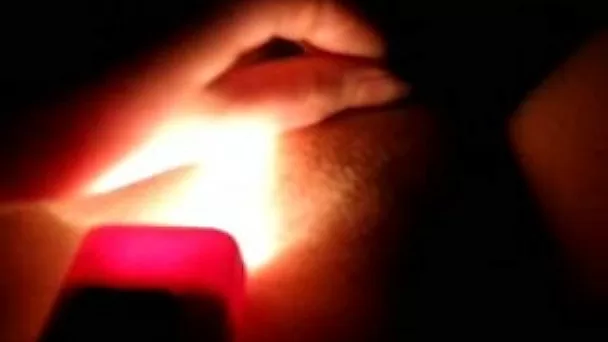 Video for my boyfriend - I'm stroking my hairy pussy in bed