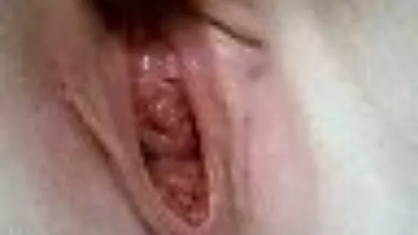 Ugly pussy of my fuck buddy very closeup with vibrator