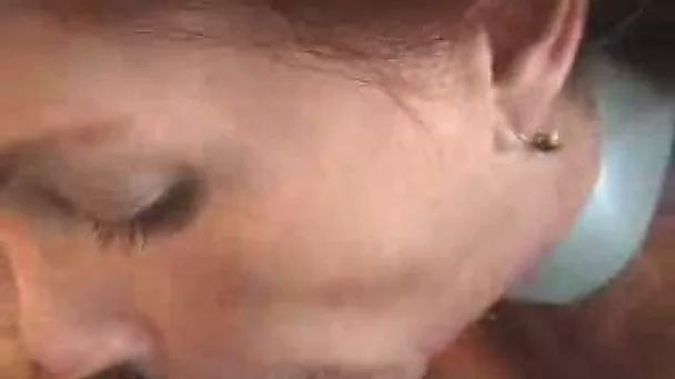 Redhead library worker gives me unforgettable blowjob