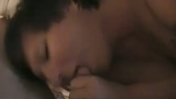 Busty mom manages to milk my cock dry in homemade clip