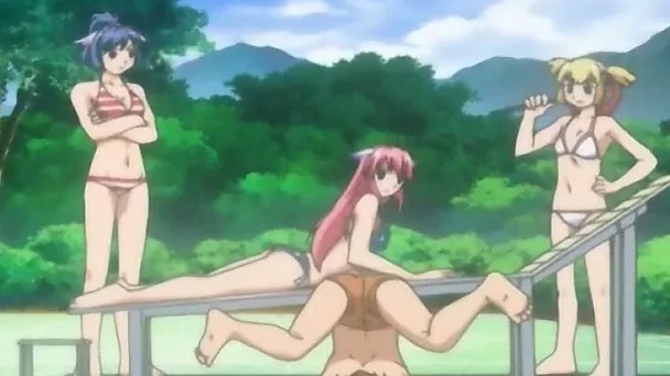 Japanese hentai sixty nine style oral sex and hot poking
