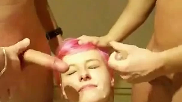 One teen and one mature lady wanted to have groupsex
