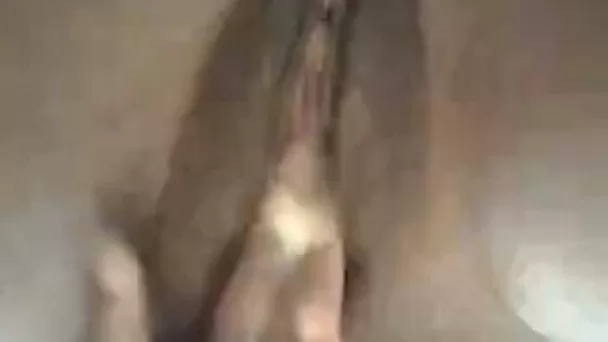 Ebony chick of friend of mine making herself squirt