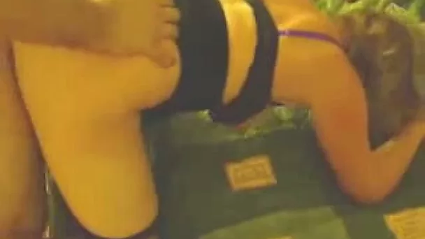 Homemade video with me pounding my wife's pussy doggystyle