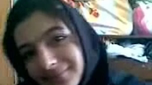 My beautiful Arab girlfriend has a nice pair of big boobs