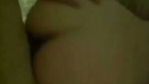 Cute and curvy brunette girlfriend pleased nicely on tape