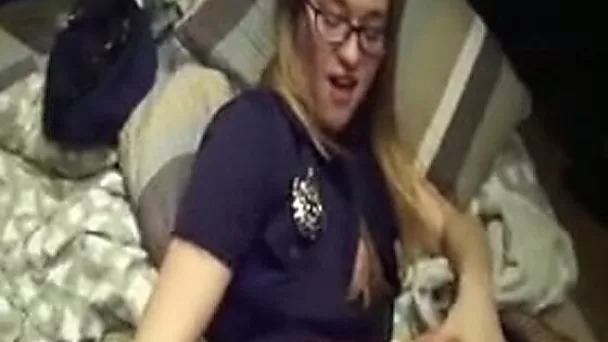 Gets fucked in her tight anus and then takes cock in her mouth
