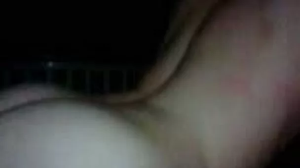 Horny pale skin teen girlfriend craving for doggy style