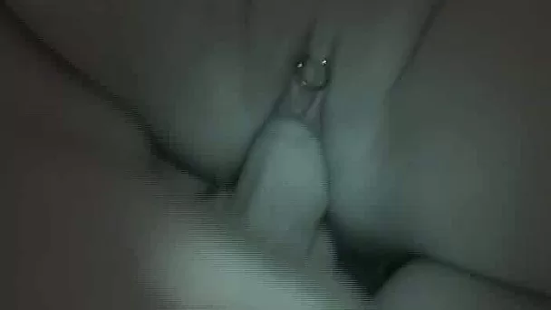 My wifey rubbed her clit while I fucked her missionary style