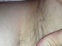 My yellow pubic hair and nice pink nipples on homemade video