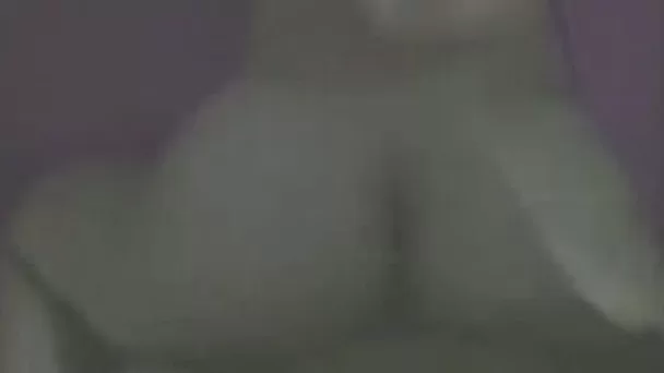 Fucked hot wife in her back hole on bed as she moans loud