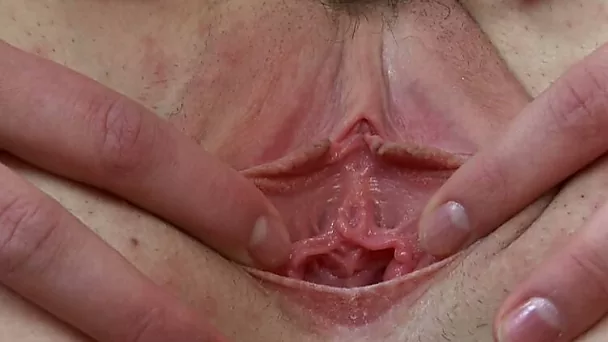 Horny blonde Alexa enjoys fingering her shaved cunt