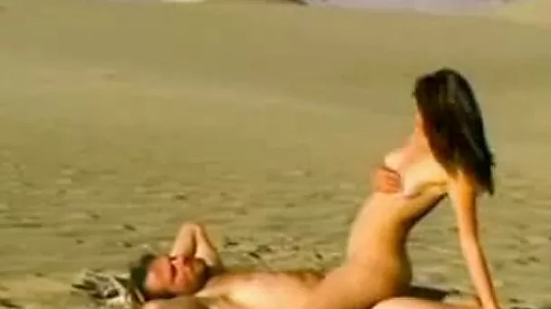 Awesome cock riding session outdoors with my skinny girlfriend