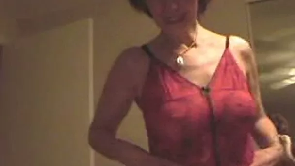 Cougar wife of my uncle gives me blowjob on POV hot video