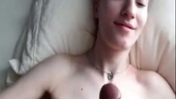 My sexy Swedish girlfriend sucks my dick until she gets a facial