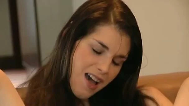 This cute Dutch teen in high heels wants me to finger fuck her pussy