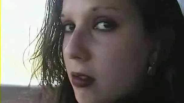 This is the goth chick that I was planning to seduce in my car