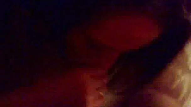 Married UK brunette MILF blows my big fat cock in bed