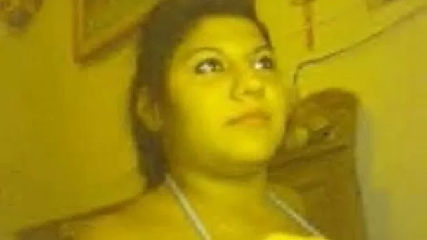 Chubby young brunette with nice tits on webcam getting naked