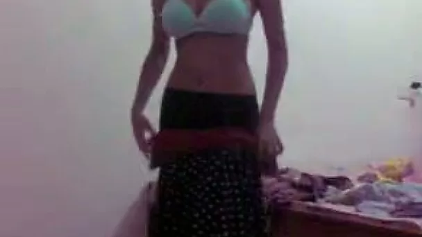 My hot Desi girlfriend with beautiful big boobs topless