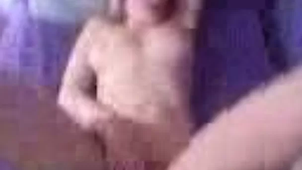 Nasty blonde white bitch needs a good fuck before going out