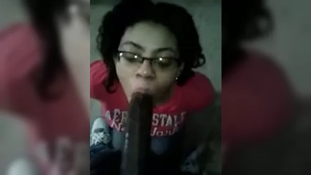 My nasty wife in glasses knows how to give great head