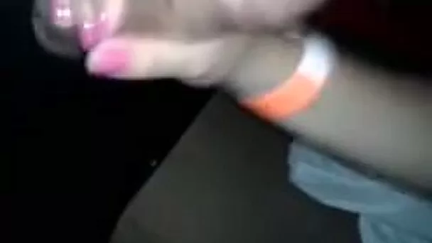 I finds two cocks jutting out of the wall in the public restroom