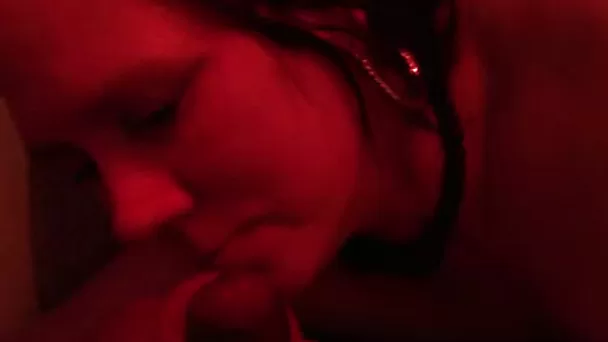 Filthy woman rubs and infers fucks her own pussy and play with her tits