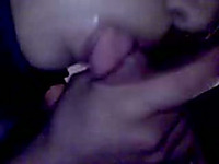 Lovely Mexican lady gives me head on closeup homemade video