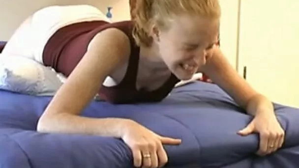 My girlfriend likes it when I spank her ass with a belt