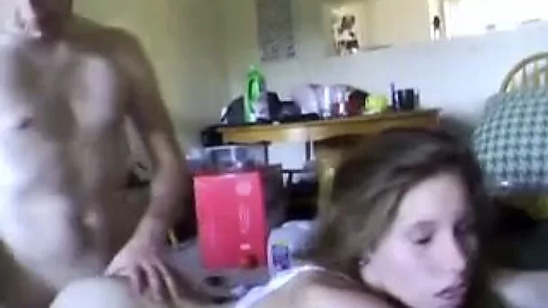 My horny and attractive girlfriend likes it from behind