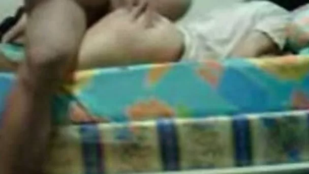 Invading an exotic bitch's twat from behind in homemade sex tape