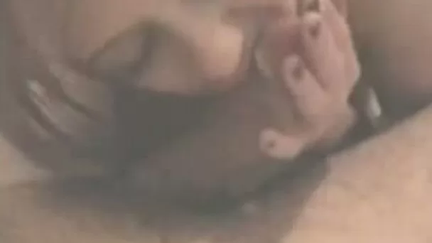 Sucking pink shaved prong of my college boyfriend in his room