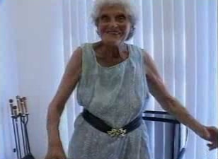 87 years old grandma of my wife blows me and gets fucked hard