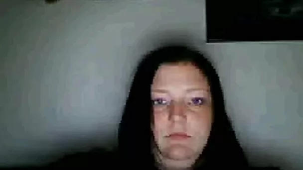 BBW goth webcam teen shows me her pieced tits for money