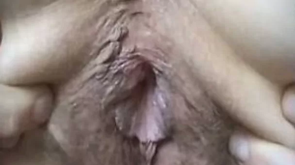 Perfect view of my 32 years old MILF wife's round ass and her both holes