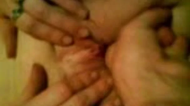 She lets me gently finger her tight shaved wet cunt