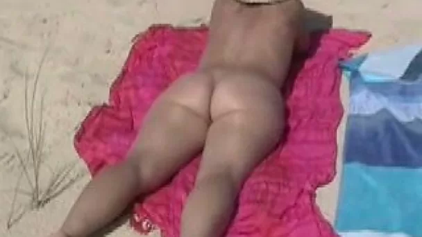 My stunning BB wife exposes her giant ass and tits on nude beach