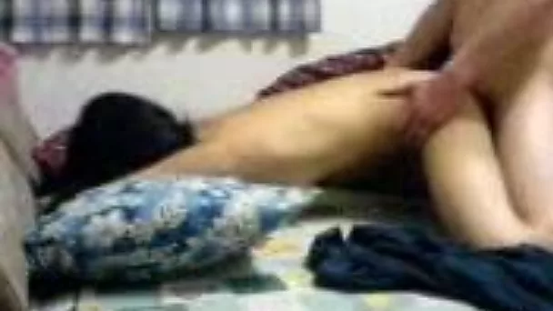 Fucking my skinny Asian girlfriend in doggy position