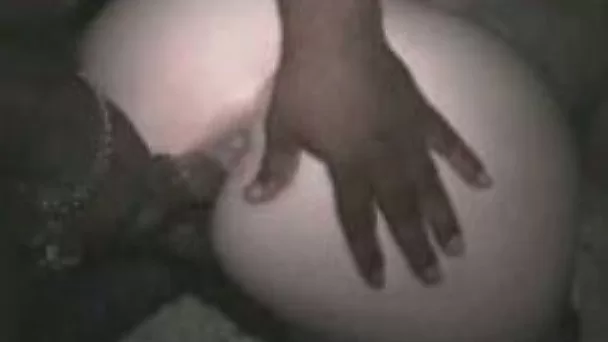 My bootylicious white girlfriend is bending over for a black stud