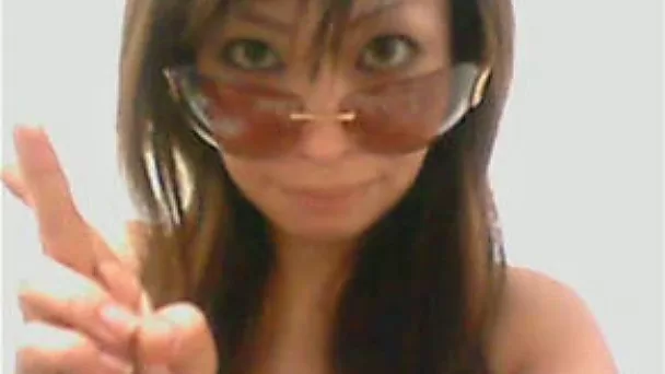 My Asian colleague shared her homemade solo video with me