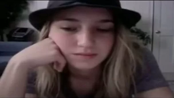 Hot and cute blonde teen is willing to tease me on webcam