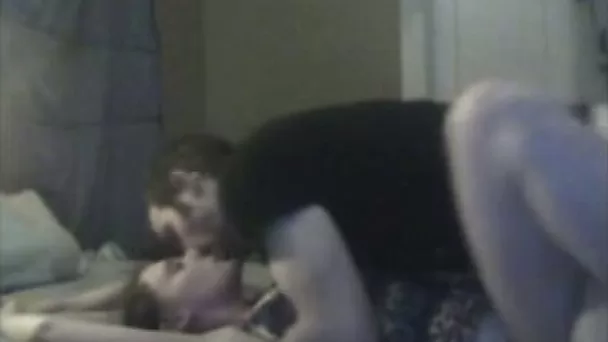 Enjoying rough sex with a kinky brown-haired whore