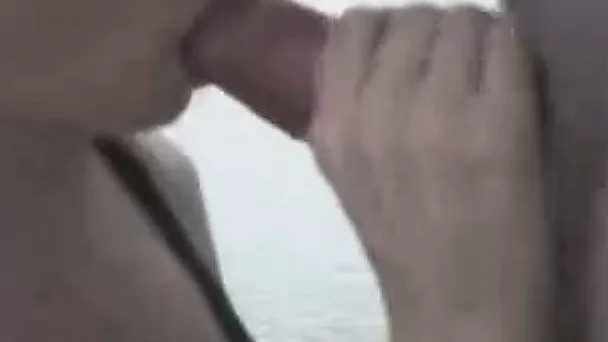 Horny co-worker kneels in front of me and gives me head