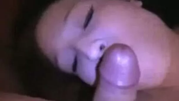 My pretty brunette GF sucks my cock and fingers her pussy