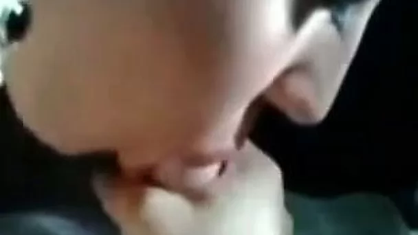 My alluring girlfriend enjoys working on my cock in POV clip
