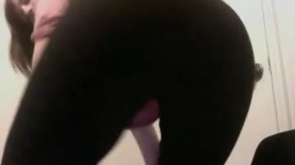 Homemade solo scene with me shaking my big caboose