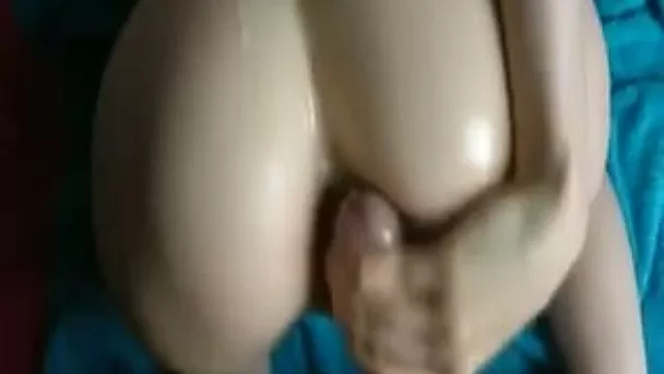 Cumming on my ex GF's tits and ass compilation video