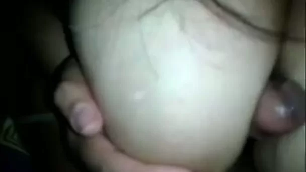 Feeding my sluttish busty housewife with cock and cum